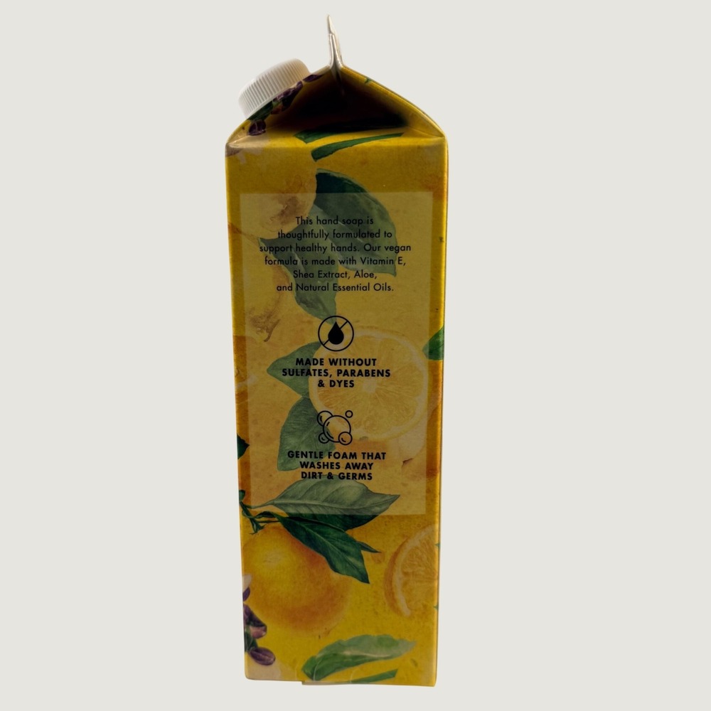 Bath and Body Works Kitchen Lemon Foaming Hand Soap Refill 32 fl oz Carton - Picture 4 of 8